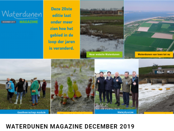 Waterdunen Magazine December 2019 Cover 
