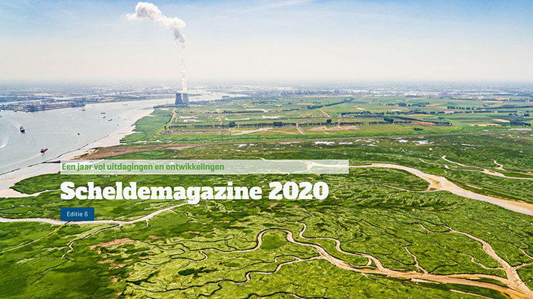 Screenshot van het Scheldemagazine 2020. Klik op de afbeelding om het magazine te lezen.