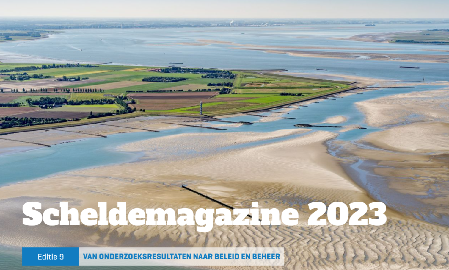 De omslagfoto van het Scheldemagazine 2023